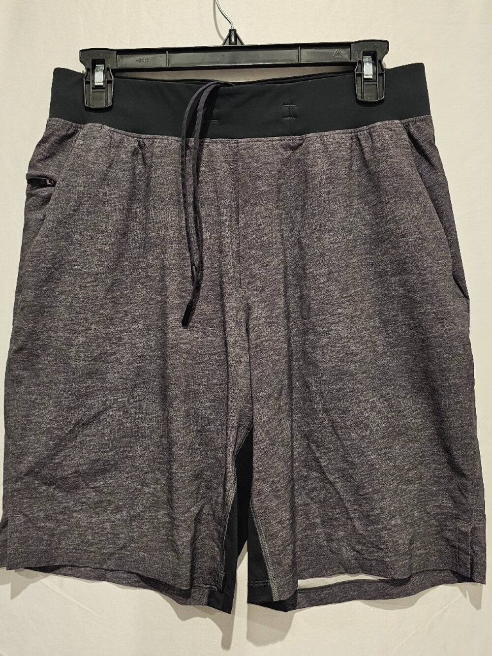 Lululemon T.H.E. Lined Shorts Men's Medium Athletic Training Gym Running Gray